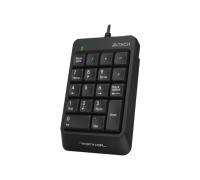 Клавиатура проводная A4Tech Fstyler FK13P; USB; Цифровой блок; Black