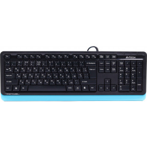 Клавиатура проводная A4Tech Fstyler FKS10 Black/Blue