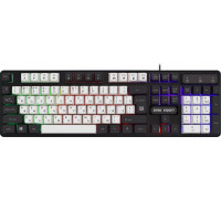 Клавиатура проводная Defender Dark Knight GK-077 Black/White