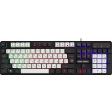 Клавиатура проводная Defender Dark Knight GK-077 Black/White