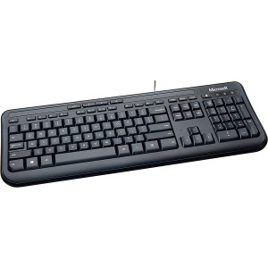 Клавиатура проводная Microsoft Wired Keyboard 600 (ANB-00018)