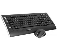 Клавиатура+мышь беспроводная A4Tech 9300F; V-Track; Wireless; USB; Black