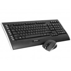 Клавиатура+мышь беспроводная A4Tech 9300F; V-Track; Wireless; USB; Black
