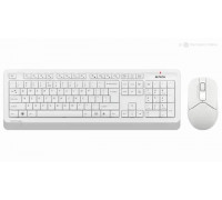 Клавиатура+мышь беспроводная A4Tech FG1012 White/Grey; USB 