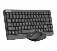 Клавиатура+мышь беспроводная A4Tech FGS1110Q Black/Grey; USB