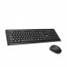 Клавиатура+мышь беспроводная Havit HV-KB653GCM USB; Black 