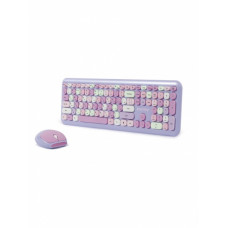 Клавиатура+мышь беспроводная Smartbuy SBC-666395AG-V; USB; Violet