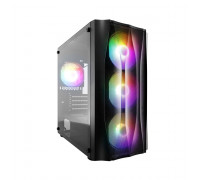 Корпус 1STPLAYER FIREBASE X3-M (X3-M-BK-4F1); черный