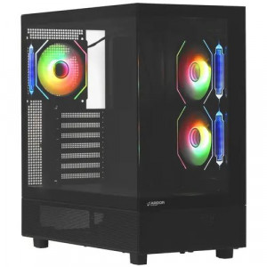 Корпус ARDOR GAMING Crystal CC1 Black