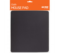 Коврик Acme; 220x250x4 mm; Матерчатый; Black