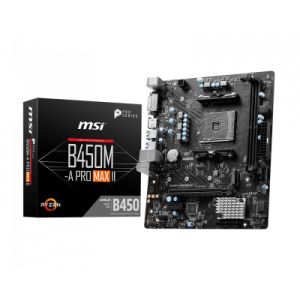 Материнская плата MSI B450M-A PRO MAX II