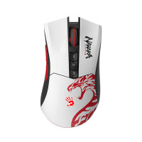 Мышь беспроводная A4Tech Bloody R90 Plus Naraka; USB; Wireless; White