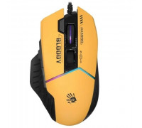 Мышь проводная A4Tech Bloody W95 Max Sports; USB; Yellow