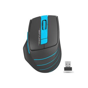 Мышь беспроводная A4Tech Fstyler FG30S; USB; Wireless; Grey/Blue