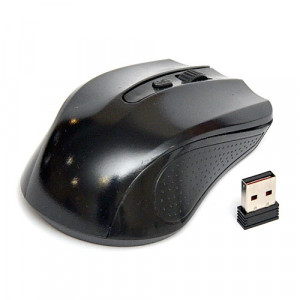 Мышь беспроводная DeTech DE-7078W; Optical Wireless Mouse; Black