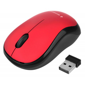 Мышь беспроводная Gembird MUSW-270; USB; Wireless; Red/Black