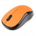 Мышь беспроводная Gembird MUSW-275; USB; Wireless; Orange/Black