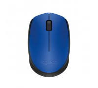 Мышь беспроводная Logitech Wireless Mouse M170 (910-004647); USB; Wirless; 1000 dpi; Black&Blue