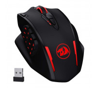 Мышь беспроводная Redragon Impact Elite RGB; Black/Red