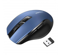 Мышь беспроводная Ugreen MU006 (15064); Wireless; 4000dpi; USB; Blue (бесшумная)