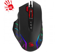 Мышь проводная A4Tech Bloody 2-Fire J95s; USB; 8000 dpi; RGB-подсветка; Black (Satellite)