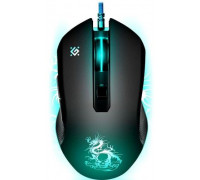 Мышь проводная Defender SKY DRAGON GM-090L+ коврик; USB; Black