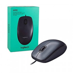 Мышь проводная Logitech M90; USB; 1000 dpi; Black 