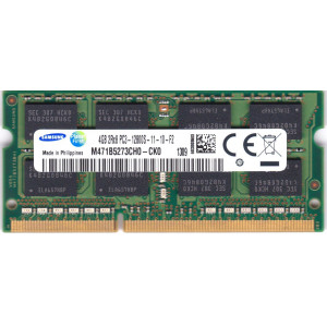 Оперативная память DDR3 SDRAM SODIMM 4Gb PC3-12800 (1600); 1.35V; Samsung (M471B5273CH0-CK0) 16Chip 