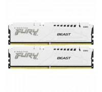 Оперативная память DDR5 32Gb (2x16Gb) 5600MHz Kingston Fury Beast White (KF556C40BWK2-32)