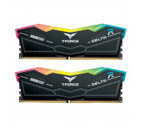 Оперативная память DDR5 32Gb (2x16Gb) 6400MHz TEAMGROUP T-Force Delta RGB