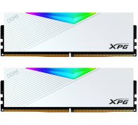 Оперативная память DDR5 64Gb (2x32Gb) 6000MHz ADATA LANCER WHITE RGB CL30 (AX5U6000C3032G-DCLARWH) (Под заказ)