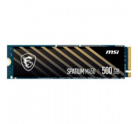 SSD 500.0 Gb; MSI Spatium M450 M.2 NVMe 2280; Oem (S78-440K240-P83)