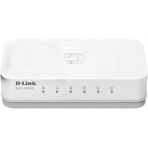 Свитч D-Link DES-1005C (DES-1005C/B1A); 5 портовый 10/100 Мбит/с