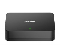 Свитч D-Link DGS-1005A (DGS-1005A/G1A); 5 портовый 10/100/1000 Мбит/с; Black