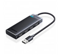USB разветвители (HUB) HUB USB 3.2; CM653 (15548); 4 порта; кабель 0,2м; 5 Гбит/c; UGREEN