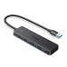 USB разветвители (HUB) UGREEN CM219 (25851); USB 3.0; 4 порта USB 3.0; 0,15м; 5Gbps 