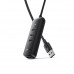 USB разветвители (HUB) UGREEN CM416 (10915); USB 3.0; 4 порта+USB-C Power; кабель 0.25м