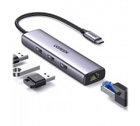 USB разветвители (HUB) UGREEN CM475 (60600)