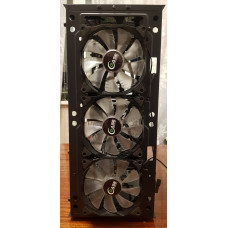 Вентилятор для корпуса; Powercase 12025L; 120x120x25мм; 3pin; Black