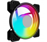 Вентилятор для корпуса; Powercase M6-12-LED 5 color LED 120мм