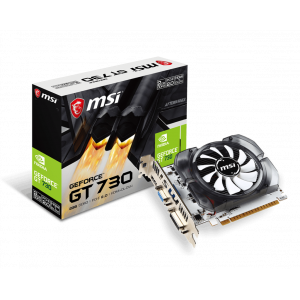 Видеокарта nVidia GeForce GT 730 2Gb; MSI  