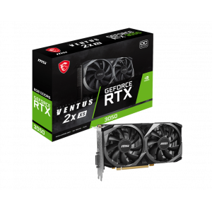 Видеокарта nVidia GeForce RTX 3050 MSI VENTUS 2X OC 8Gb