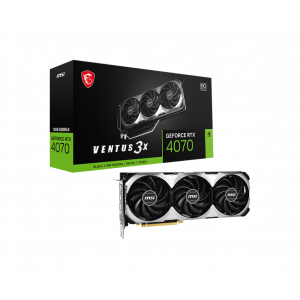 Видеокарта nVidia GeForce RTX 4070 MSI VENTUS 3X E OC 12Gb