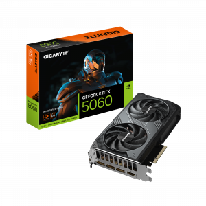 Видеокарта nVidia GeForce RTX 5060 Gigabyte WINDFORCE OC 8Gb