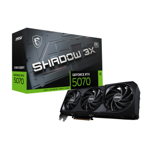Видеокарта nVidia GeForce RTX 5070 MSI SHADOW 3X OC 12Gb