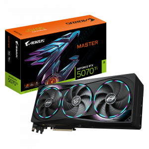 Видеокарта nVidia GeForce RTX 5070 Ti Gigabyte AORUS MASTER 16Gb