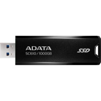 Внешний SSD ADATA SC610 1000Gb [SC610-1000G-CBK]; Black