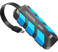 Внешний SSD ADATA SC740 1000Gb (SC740-1000G-CBU); USB 3.2 Gen 2x2 Type-C; Black/Blue