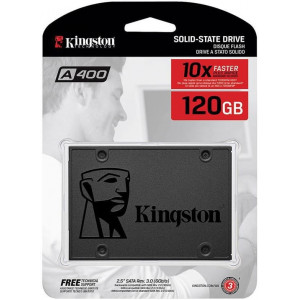 SSD 120.0 Gb; Kingston SSDNow A400 120GB 2.5" SATAIII TLC (SA400S37/120G);
