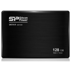 Жесткий диск SSD 128.0 Gb; Silicon Power S50 2.5''; SATAIII; Black (SP128GBSS3S50S25)